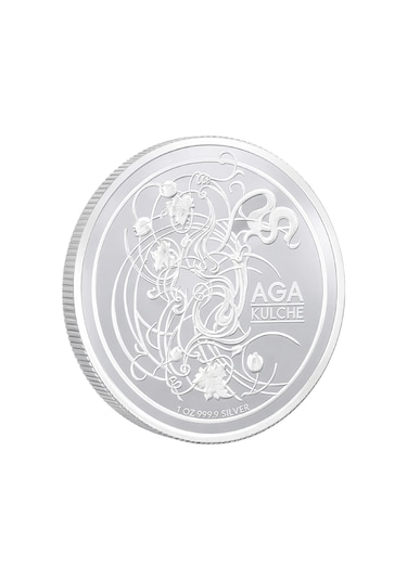 AgaKulche Kaplan Gümüş Sikke Coin