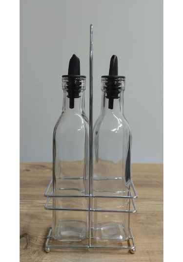 Yağlık Cam 300 Ml 2'li Set Şeffaf