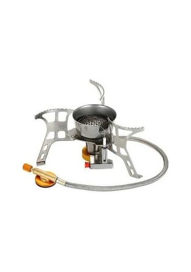 Ulzyvf Taşınabilir Rüzgarlık Sırt Seti Piezo Ocak, Katlanabilir Kamp Ocağı Gazlı Çantası Ateşlemeli - Vp Çok Renkli Çok Renkli