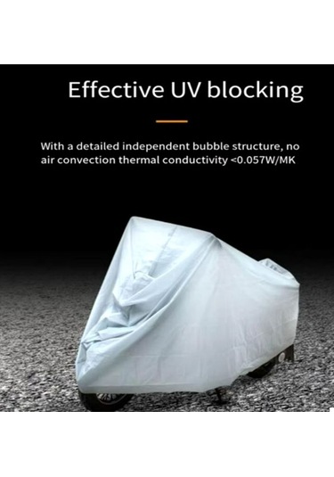 Motosiklet Brandası 4 Mevsim Milflon Suya Ve Rüzgara Dayanıklı Premium Kalite Motor Branda Xl Beden