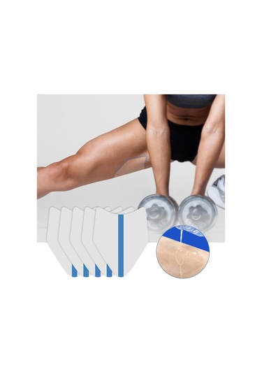 Yifomall 10 Adet Transparent Bacak Sürtünme Engelleyici, Yüksek Esneklikli Nefes Alıcı Koruyucu, Spor Ve Gündelik Kullanıma Uygun Dayanıklı Fleksibel贴