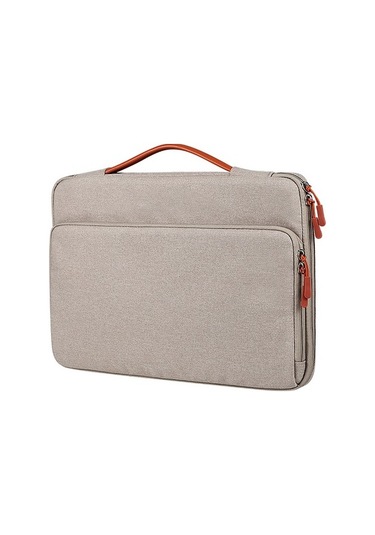 Polyester 13,3 İnç Su Geçirmez Taşınabilir Dizüstü Bilgisayar Çantası Haki
