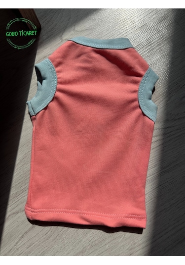 Gobo Yumuşacık Şeker Pembe Kedi Ve Köpek Kıyafeti Elbisesi Siyah Kedi Baskılı - Xs, S, M, L Beden