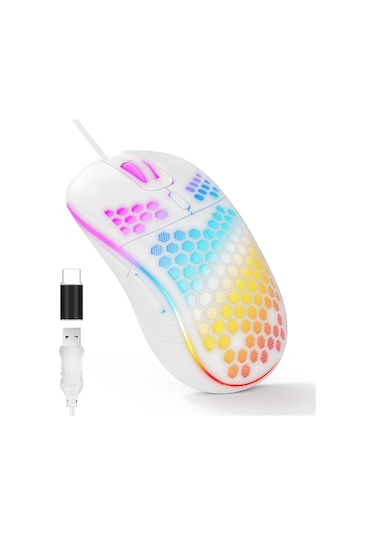 Valkyrie RGB Led Işıklı 6 Tuşlu 7200DPI Gaming Oyuncu Mouse