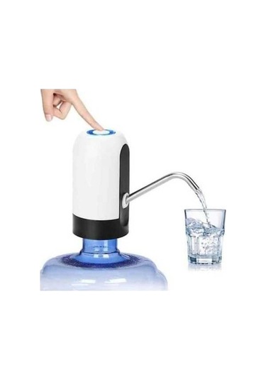 Maoyaya Şarjlı Tek Motorlu Damacana Pompası - Beyaz Beyaz