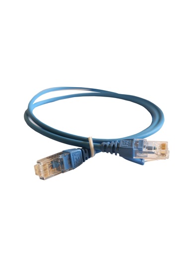 051546 Cat 6 U/utp Slım Patch Cord 1 Mt Mavi Lszh