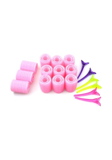 Vkemall "taşınabilir Saç Maşası Seti - 36 Adet Nylon Saç Kıvırıcı + 6 Kristal Klips İle Pratik Şekillendirme"