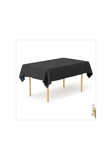 Masa Örtüsü 137cm x 270cm - Siyah