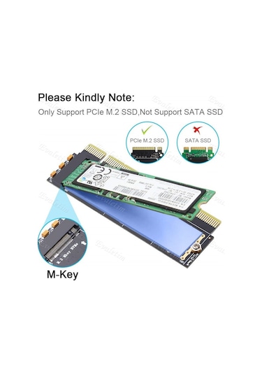 M.2 Nvme Ssd To Pcıe Card M2 Key 4395A Express 960 Evo Kart Çevir