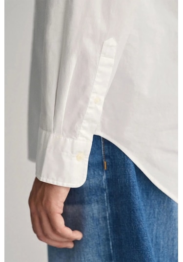 Gant Erkek Beyaz Regular Fit Gömlek Beyaz