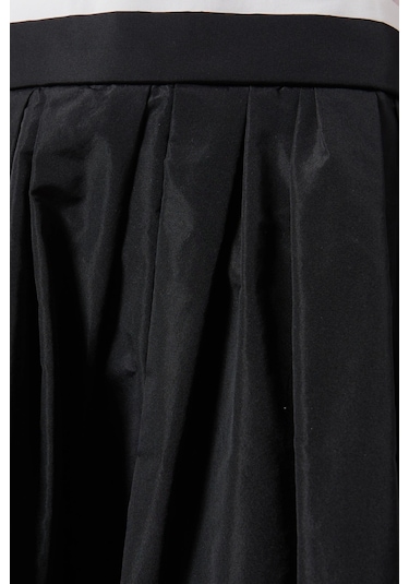 Maje Juraly Technical Fabric Midi Etek, Zamansız Ve Şık Siluet Siyah
