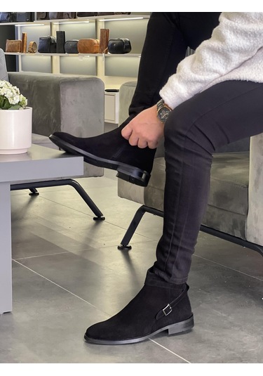 Lfr-p8001 Suet Merdane Bot Siyah Siyah