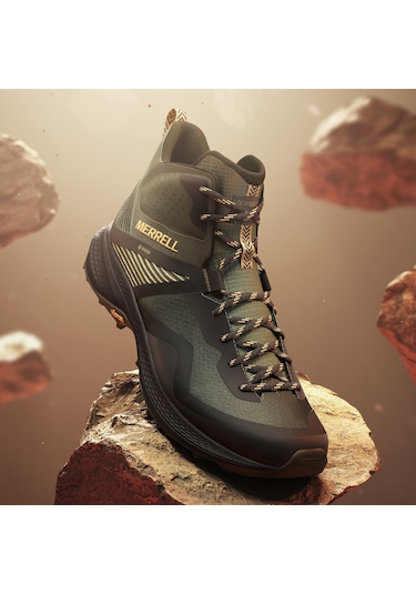 Merrell Mqm 3 Mid Gore-tex Erkek Outdoor Bot Yeşil Çok Renkli