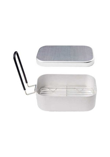 Wondernest Açık Seyahat Kamp Öğle Yemeği Kutusu Taşınabilir Katlanabilir Alüminyum Kamp Mutfak Malzemesi 51743893 Çok Renkli Çok Renkli