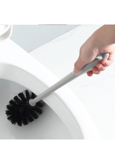 Pembe Wıkhostar Kıl Tuvalet Fırçası Duvara Monte Uzun Saplı Tuvalet Fırçası Kurutma Tutucu Banyo Depolama Banyo Temizleme Fırçası