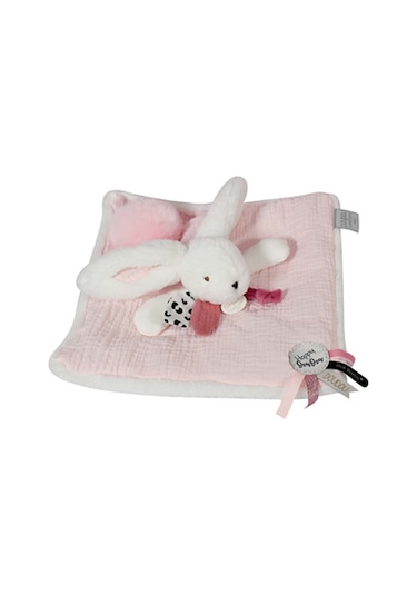 Doudou Hediye Kutulu Pembe Tavşan Uyku Arkadaşı 25 Cm