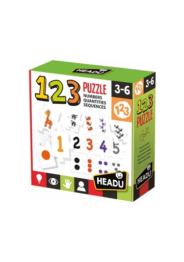 Headu 123 Puzzle (3-6 Yaş)