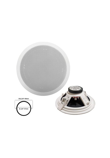 Fully K-1421d Alçıpan Tavan Hoparlör 13cm 10 Watt Beyaz