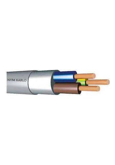 3x2.5 Nym Kablo %100 Bakır