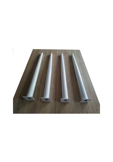 Demontepark Metal Ayak,Masa Ayağı Siyah Masa Ayağı, Beyaz Masa Ayağı