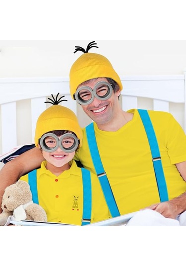 Vkemall Halloween Kostüm Seti: Steampunk Gözlükler, Şapka, Eldiven Ve Bileklik - Animasyon Karakteri Enstitü, Parti Ve Rol Yapma İçin