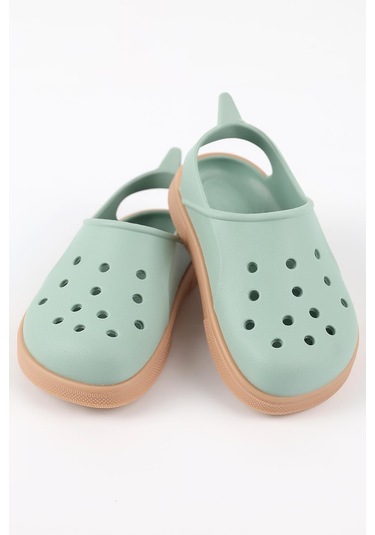 Boatilus Cloggy-b Pastelgreen/beige Çocuk Sandalet Yeşil