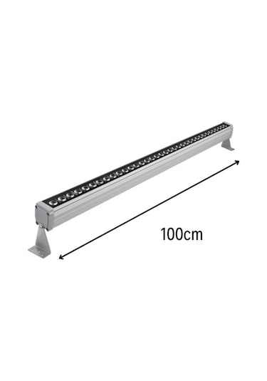 K2 100cm 36w Power Led Wallwasher Yeşil Işık Rengi Kwl115 Siyah