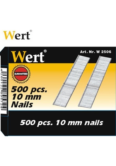 Wert 2506 Zımba Çivisi (10 MM)