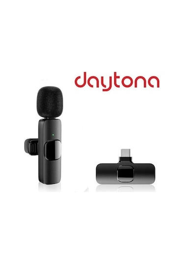 Daytona K9t / Type-c Telefon İçin Yaka Mikrofonu