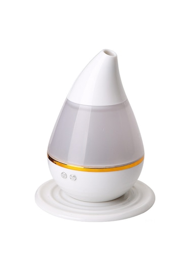 Tenfowee Usb Mikro Damla Nemlendirici - 250ml Hava Temizleyici Aromaterapi, 7 Renkli Işık, Sessiz Sprey, Abs Malzeme, 0-10 M²