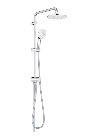 Grohe Tempesta System 200 Duvar Bağlantılı, Divertörlü Duş Sistemi - 27389003 Gümüş