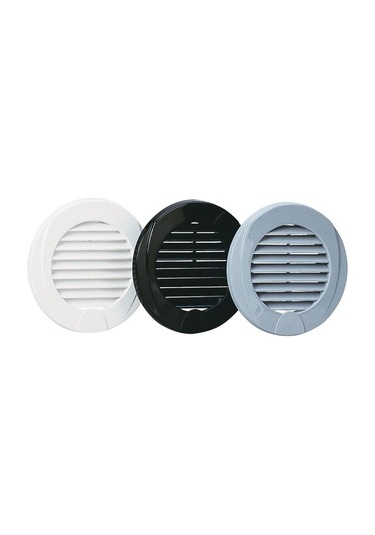 Ventilation Shaft Grilles Cover, Ø76mm, White