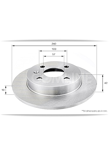 Opel Astra G Kasa Arka Disk Takım 4 Bijon 569111