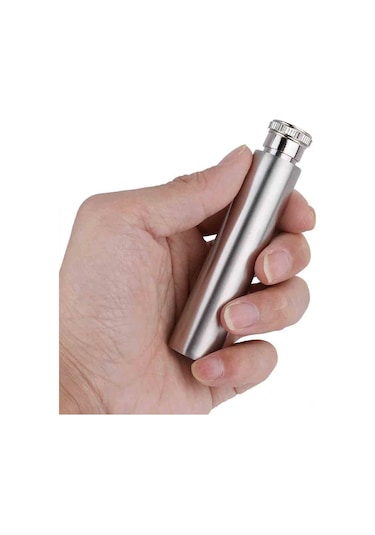 Lemestar 1 Ons Çelik Matara - Taşınabilir, Korumalı Kapaklı, Whiskey & Alkollü İçecekler İçin - Kamp, Piknik, Parti Uygun Diğer