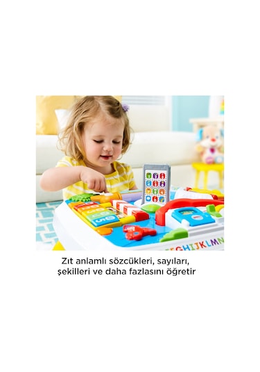 Fisher-Price Eğitici Köpekçiğin Aktivite Masası (TR-ING) DRH44