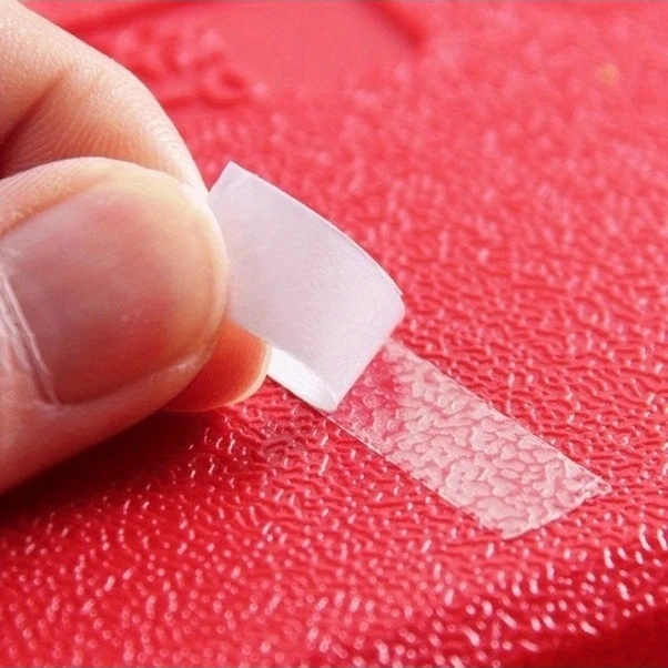 Trendooze Güneş022 10 Rulo Çift Taraflı Yapışkan Bant 0.5cm Genişlik 450cm Uzunluk El İşleri