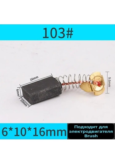 D.kovalev Elektrik Motorları İçin Grafit Fırçalar 2 Adet 140571666