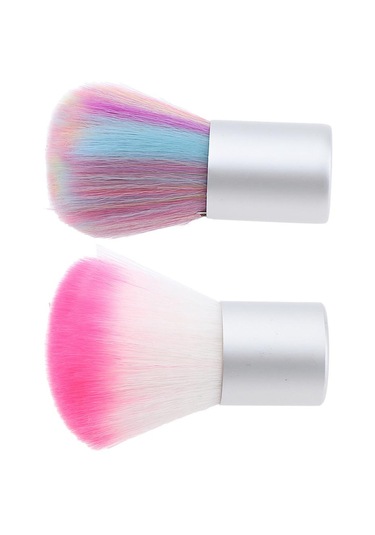 Homyl Saç Kesme Fırçası Boyun Duster Berberler Gökkuşağı