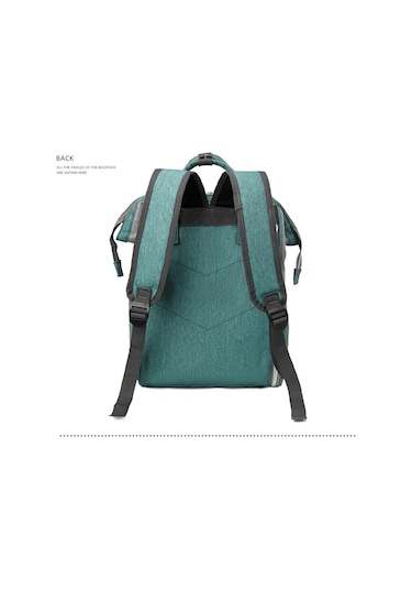 Jialan Anne Çantası Çok Fonksiyonlu Anne Ve Bebek Çantası Elmas Yeşil