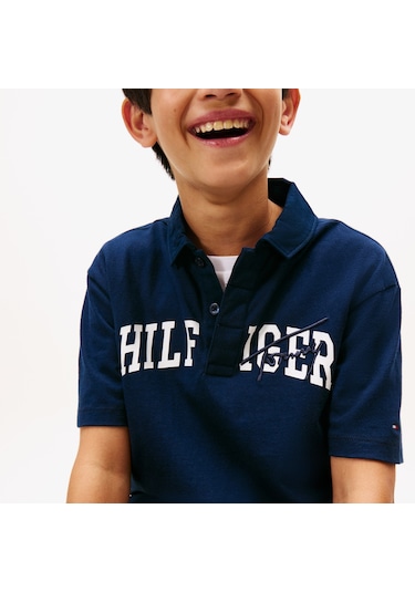 Tommy Hilfiger Mixed Graphic Çocuk Lacivert Eşofman Altı Kb0kb09695 Lacivert