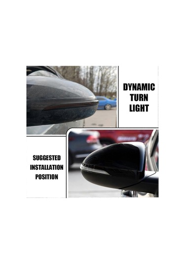 Yaozixa Kia K5 Optima Mk4 Jf 2016-2019 Led Akışlı Retrovizör Sinyal Lambası 2 Adet - Plug & Play, Dayanıklı Plastik