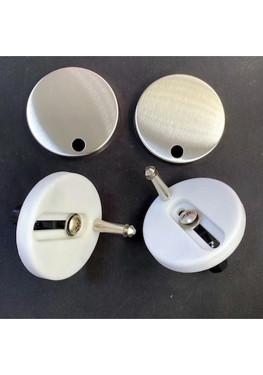 Trendooze Homyl Duvara Monte Klozet Kapağı, Gümüş Menteşe Bağlantı Gümüş