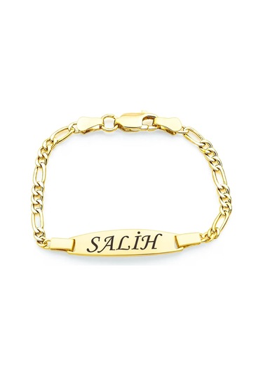 Gümüş Çocuk Künye - Altın Altın