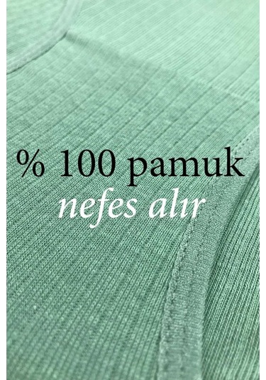 Royaleks 6 Adet Kadın Yüksek Bel Ribana Bato Külot S084 (553476827) Çok Renkli