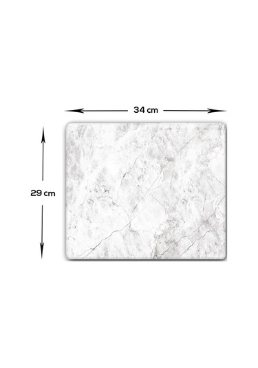 Decorita Cam Kesme Tahtası | Taş Görünümlü | 29cmx 34cm