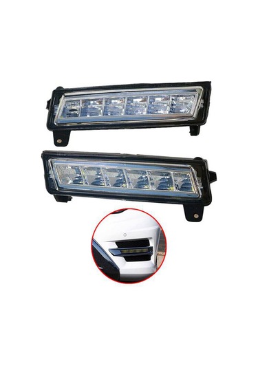 Mercedes-benz Ml Gl Glk W164 X164 X204 Sürüş Lambası İçin Araba Led Drl Sis Lambası
