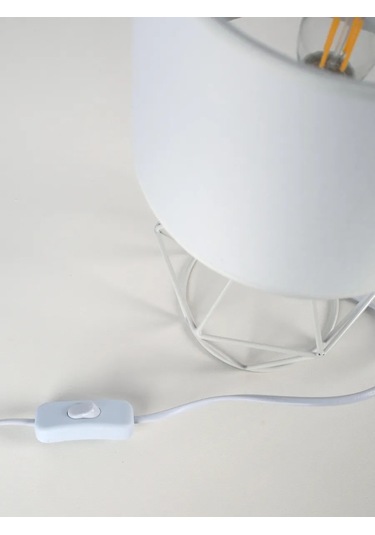 Lamplandia Yatak Odası İçin Masa Lambası, Komodin Lambası 321772440 Beyaz