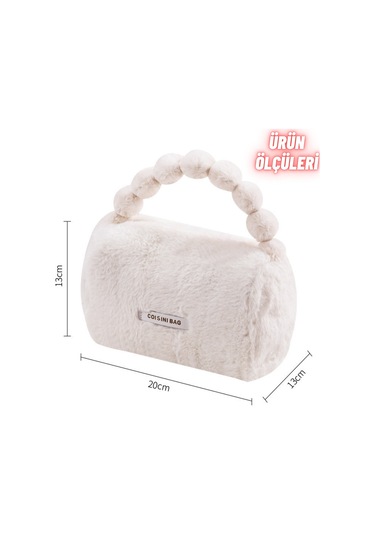 Dekohop Peluş Makyaj Çantası