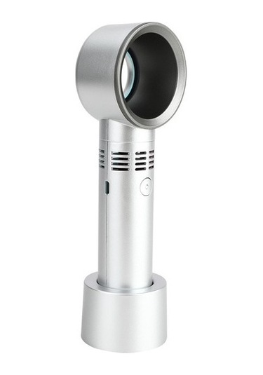 Taşınabilir Bladeless Fan Usb Soğutma Fanı 3749 Gümüş