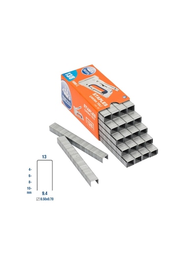 Delta Zımba Teli 13/08 (1 Paket=5000 Adet)